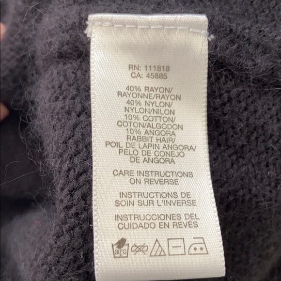 ‘MICHAEL KORS’ Black Short Sleeve Turtleneck - Picture 7 of 7